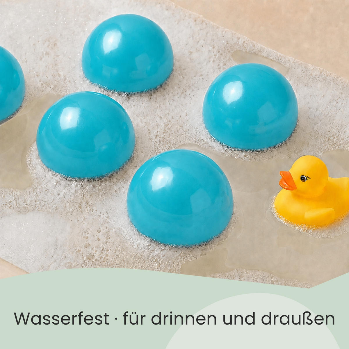 BÄLLEBAD-BÄLLE 50 Stück, Türkis, 5.5 cm - Türkis, Kunststoff (5.5/5.5/5.5cm) - Littletom