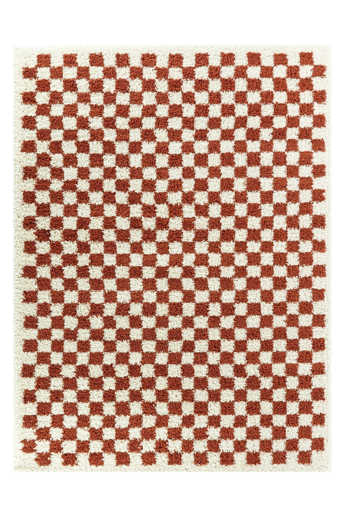 TEPPICH Hochflor, weich terracotta - Terracotta, Textil (160/230cm) - AFK Living