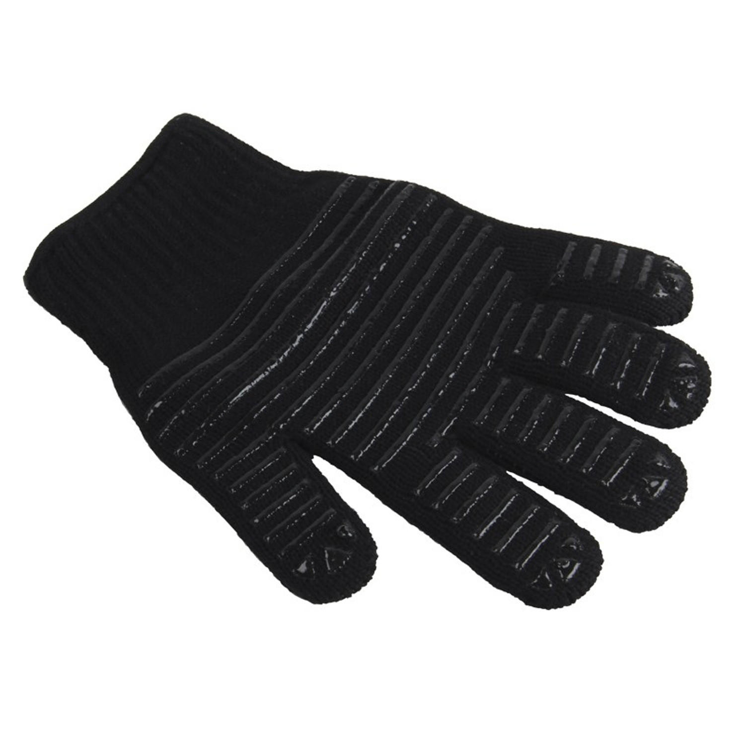 SCHUTZHANDSCHUH für Barbecue - Schwarz, Kunststoff (27/1.51/27cm) - Somagic