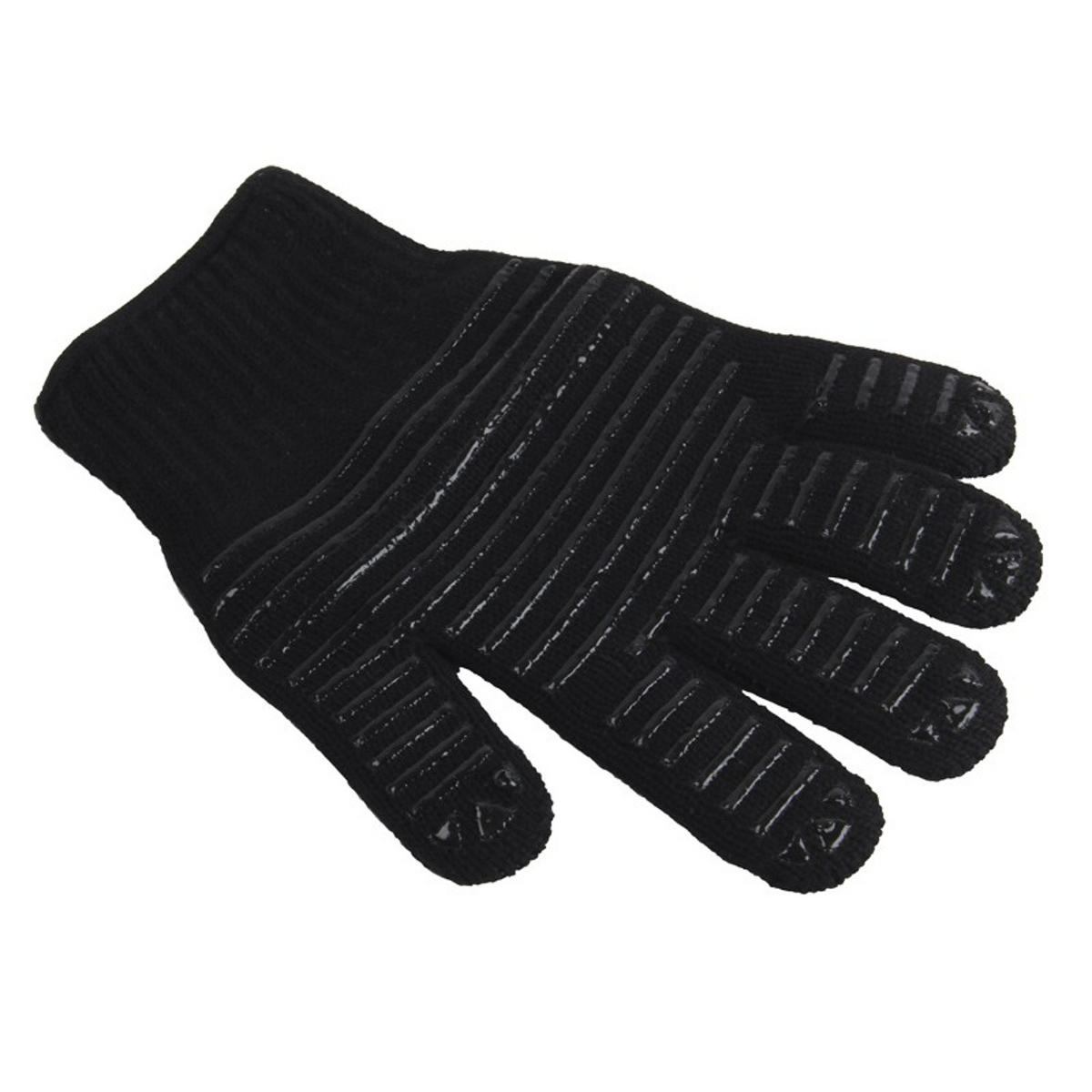 SCHUTZHANDSCHUH für Barbecue - Schwarz, Kunststoff (27/1.51/27cm) - Somagic