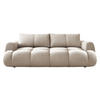 SCHLAFSOFA Mitto - Beige/Schwarz, Holzwerkstoff/Kunststoff (250/85/117cm) - MIRJAN24