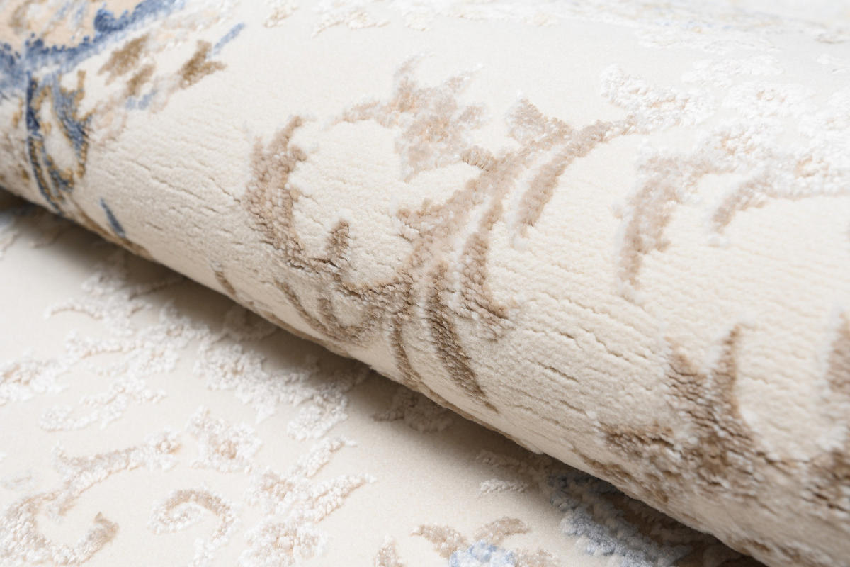 TEPPICH HERA Creme Beige 120/170 cm - Beige/Creme, Textil (120/170cm) - Tapiso