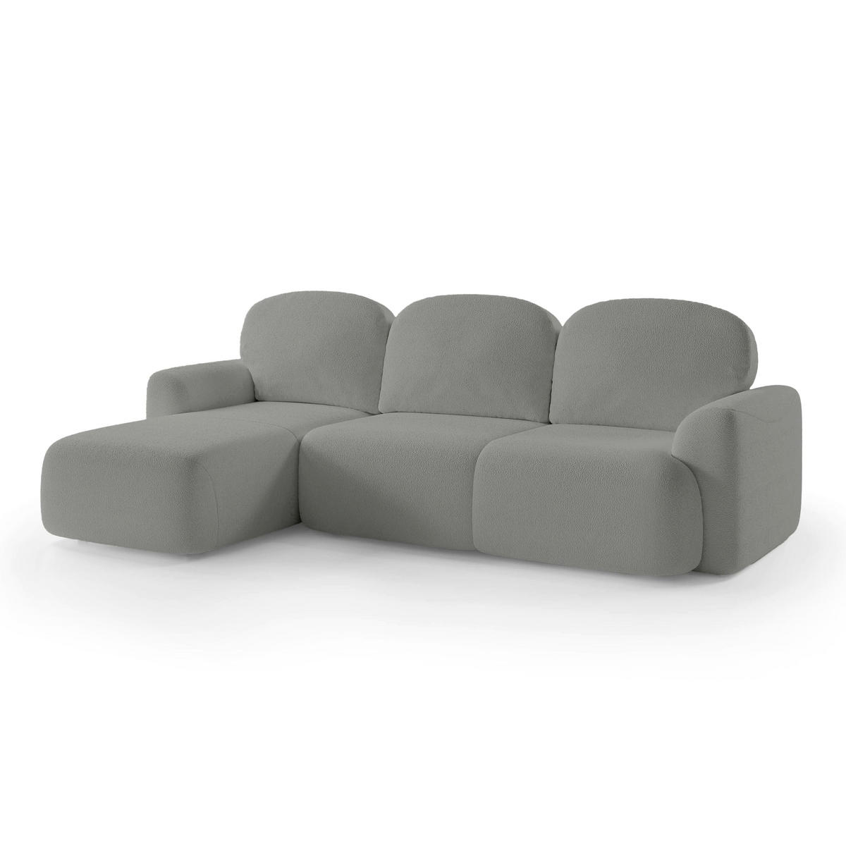 ECKSOFA Bulu Multicolor - Multicolor, Textil (260/95/163cm) - Pillovely