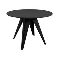 TISCH Gerda 90 - Schwarz, Holzwerkstoff/Metall (90/90/76cm) - MIRJAN24