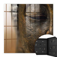 SCHLÜSSELBOX Schwarz 30x30 cm- Türöffnung nach rechts - Stille Eleganz - Braun, Metall (30/30/5cm) - TULUP