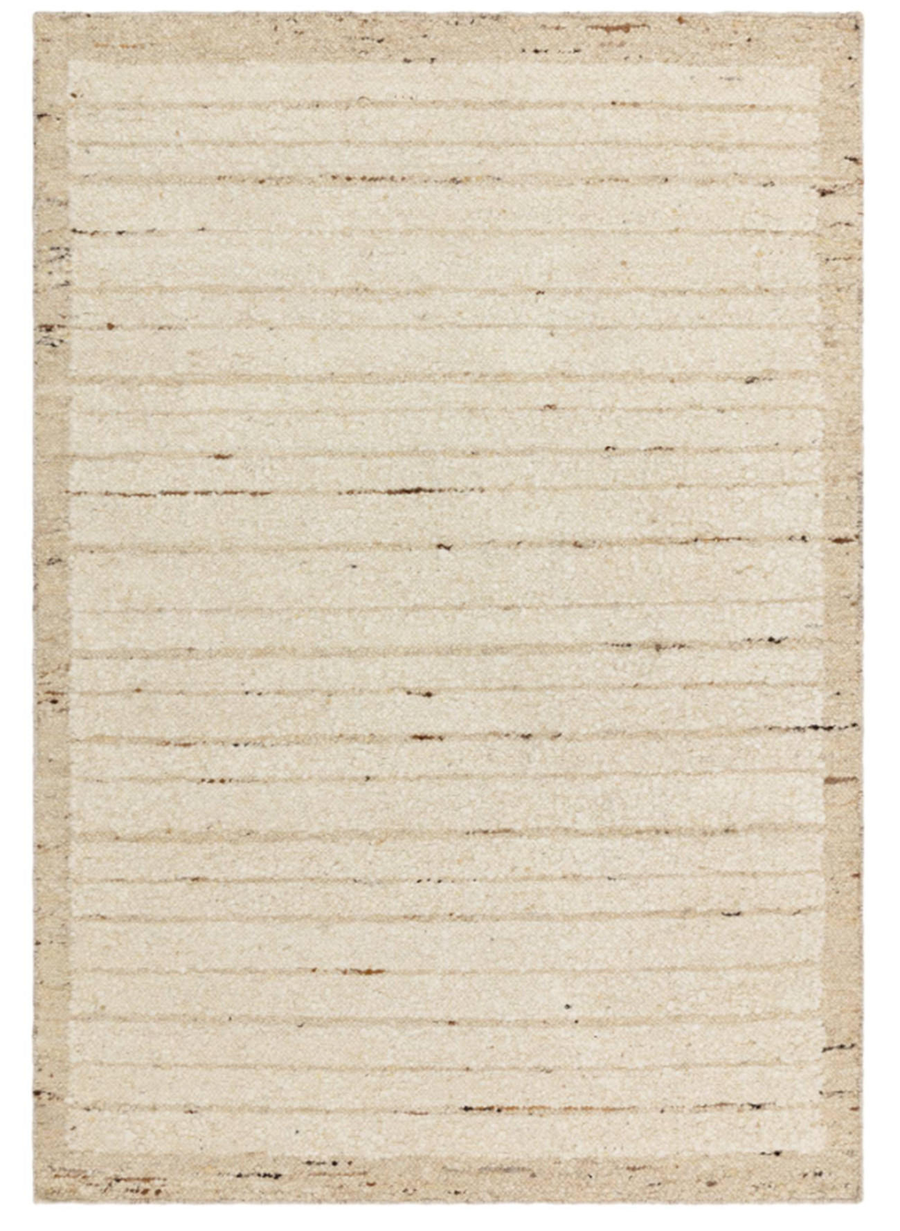 TEPPICH Wohn-/Schlafzimmer Flachgewebe JUMBLE Beige 240x340 cm - Beige, Naturmaterialien (240/340cm) - Novatrend
