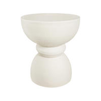 BEISTELLTISCH Weiß 35/35/42,5 cm - Weiß, Stein (36/36/42.5cm) - Mobili Rebecca