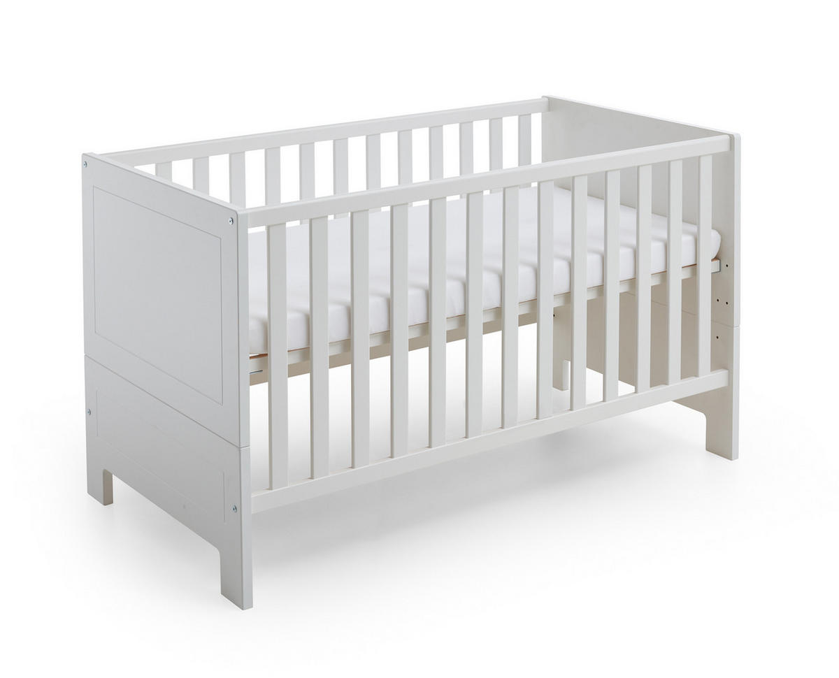 BABYZIMMER Mega-Set Thilo 6-tlg. - Schwarz/Weiß, Holzwerkstoff/Metall (1/1/1cm) - arthur berndt