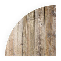 GLASPLATTE für Kamin 100x100 cm - Beige, Glas (100/100/0.4cm) - TULUP