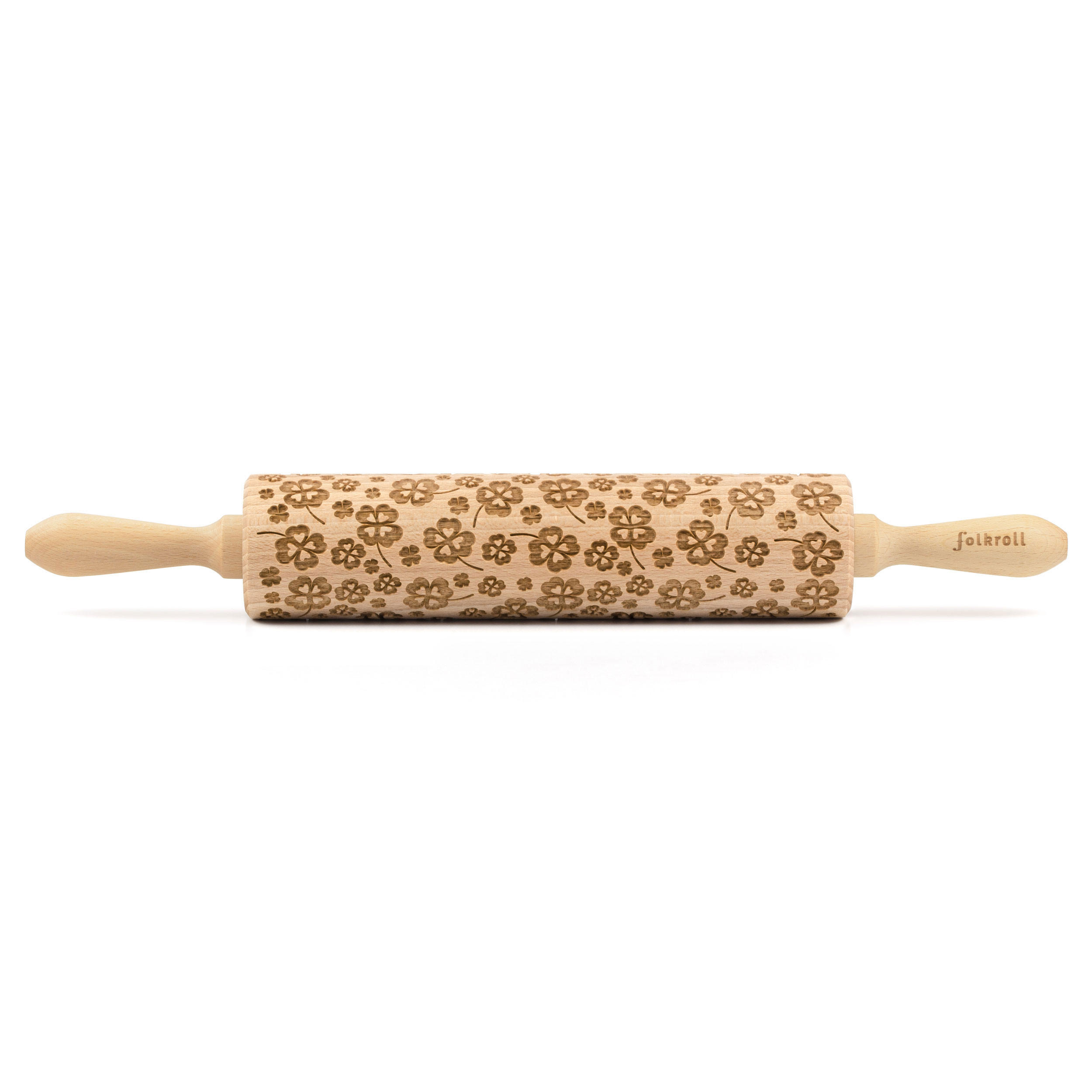 Folkroll Teigrolle Braun 43 cm