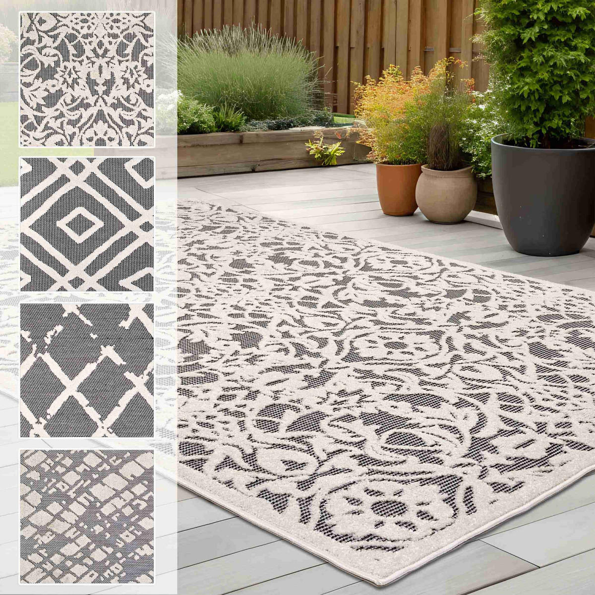 KURZFLORTEPPICH SERINA - Hellgrau, Textil (160/230cm) - Astra