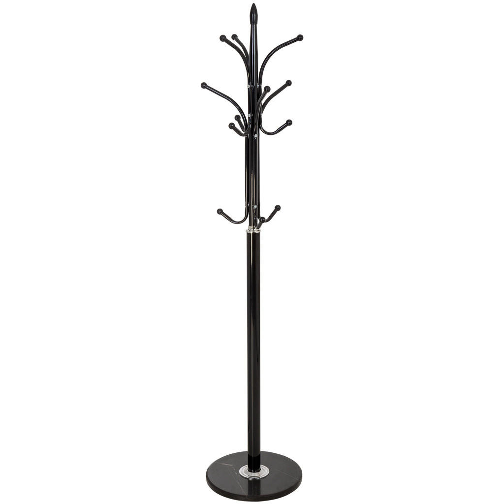 Wanderlust Garderobe Schwarz 36x176x36 cm