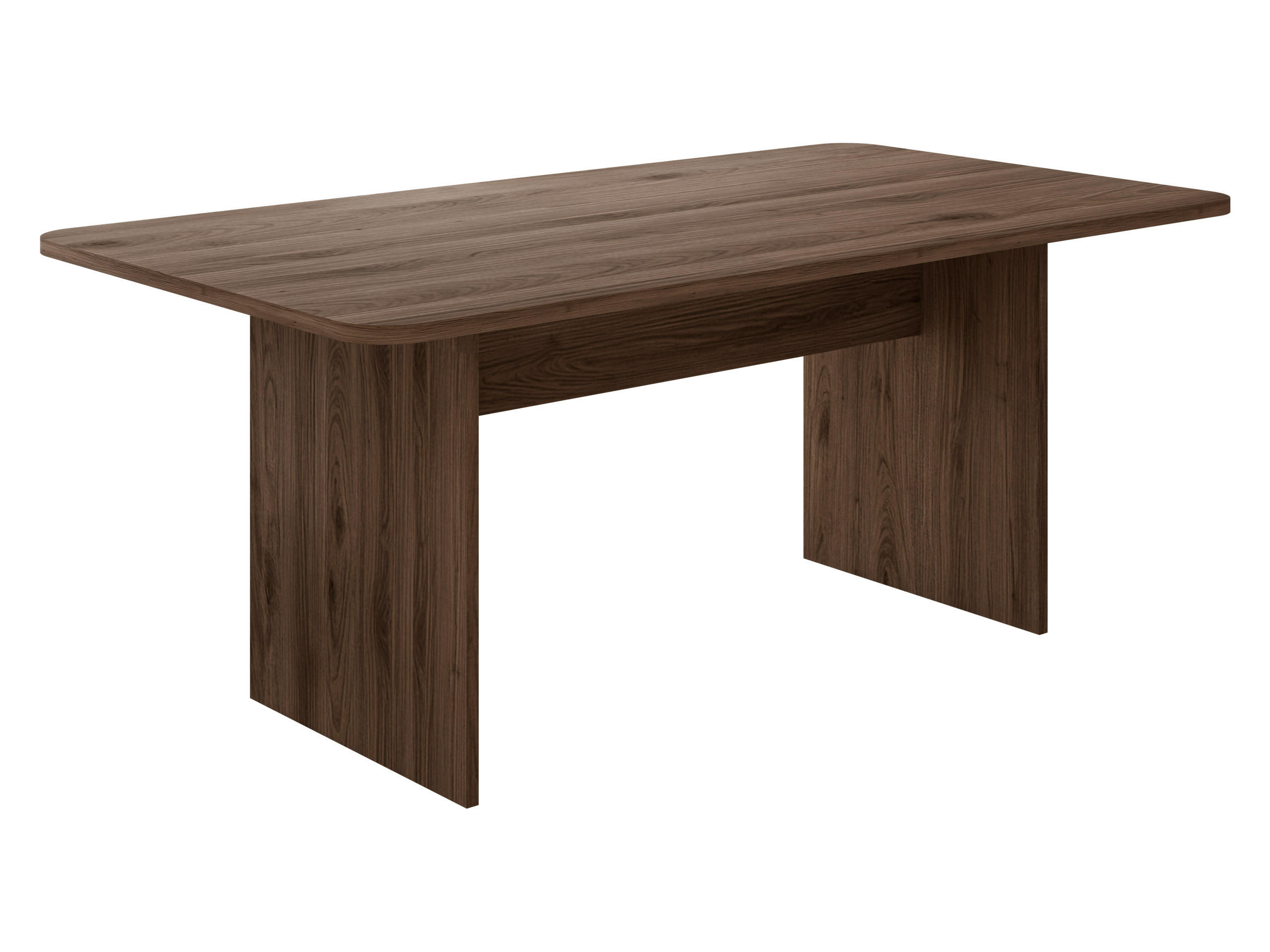 ESSTISCH Sonez - Nussbaumfarben, Holzwerkstoff (185/89/42cm) - MIRJAN24