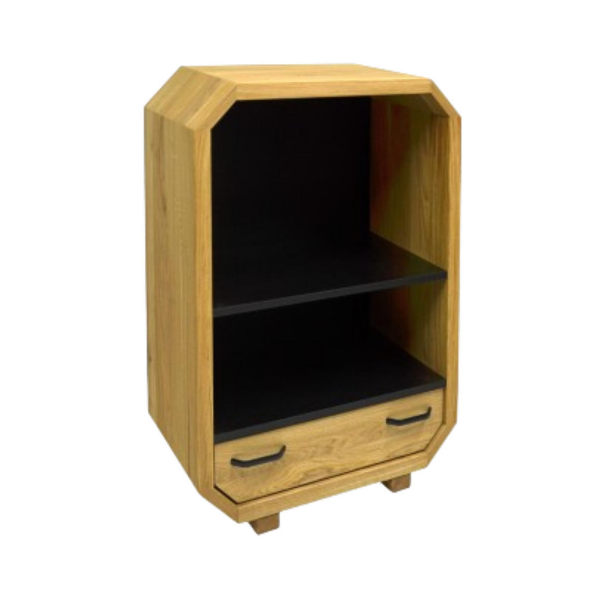 EICHENKOMMODE modern für das Wohnzimmer OMNIS II - Eichefarben, Holz (75/105/40cm) - Rawood Furniture