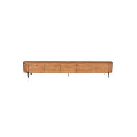 LOWBOARD Magnificent Mangoholz 280 cm / 35 cm Natur - Naturfarben, Holz (280/30/35cm) - Villa Möbel