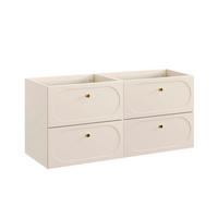 WASCHTISCHUNTERSCHRANK 120.4cm Sanae Sandbeige - Beige, Holzwerkstoff (120.4/57/46cm) - Petits-meubles