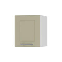 KLAPPHÄNGESCHRANK Kvantum W4B/30 Vanille Matt / Weiß Matt 30 / 32,5 / 36cm - Creme/Weiß, Holz/Holzwerkstoff (30/36/32.5cm) - Feldmann-Wohnen
