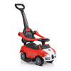 RUTSCHER 2 in 1 Rider 208 rot Rutscher mit Griff, Lehne, Bügel, Fußstütze - Rot, Kunststoff (79/43/90cm) - Moni