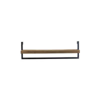 WANDREGAL Maddison Braun 80/15/24 cm - Braun, Metall (15/24/80cm) - Light & Living