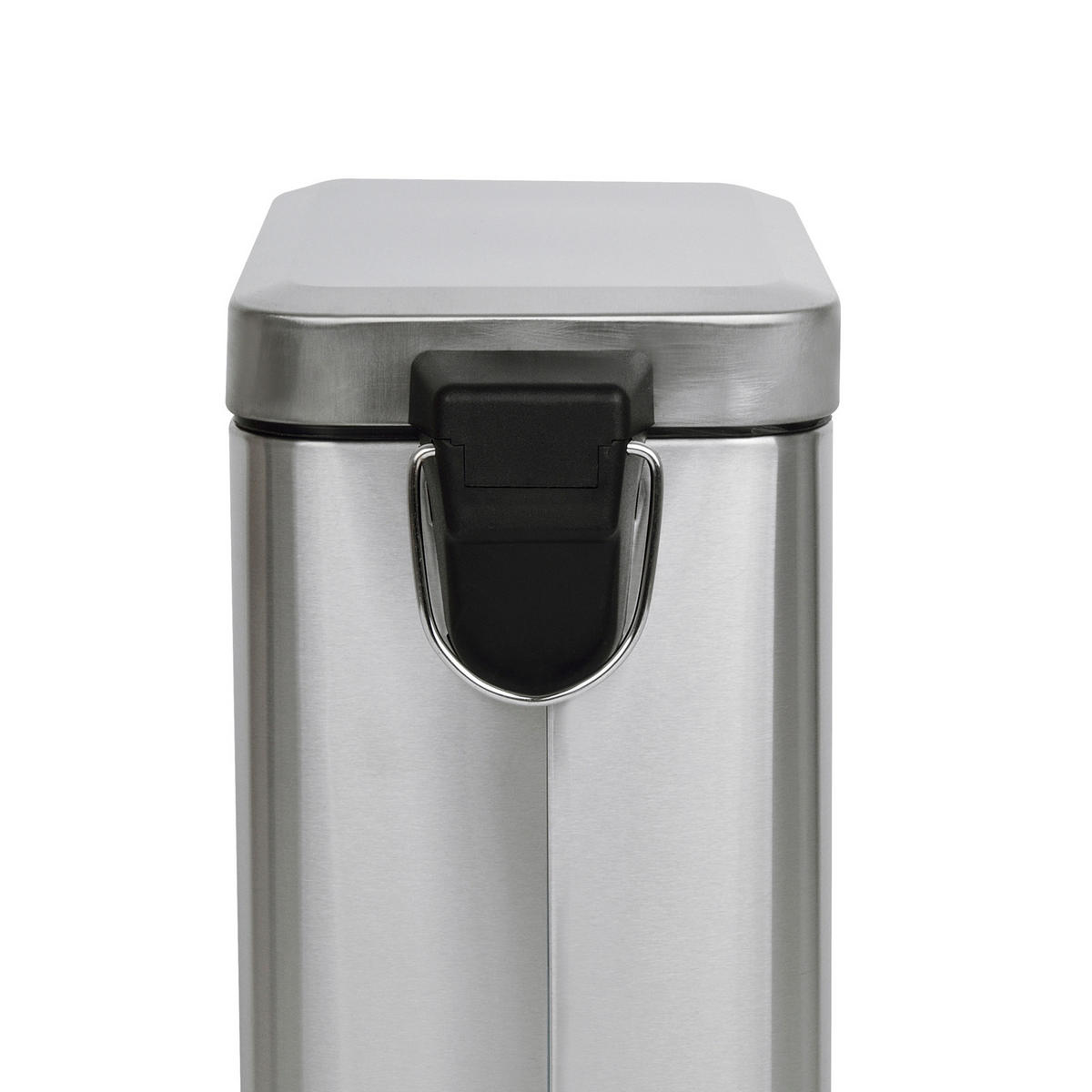 MÜLLEIMER STM10 10L Silber - Silberfarben, Metall (16/39/34cm) - SVITA