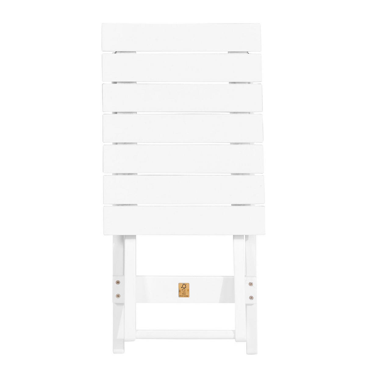 GARTENTISCH Lodge - Weiß, Holz (30/38/51cm) - Butlers