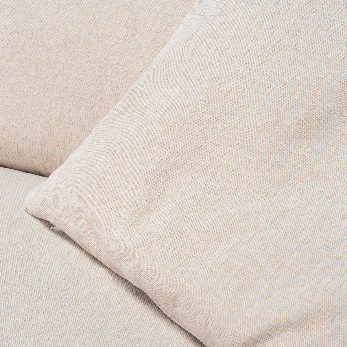 XL-LOUNGEKISSEN - 2er-Set - Beige, Textil (75/17cm) - home24