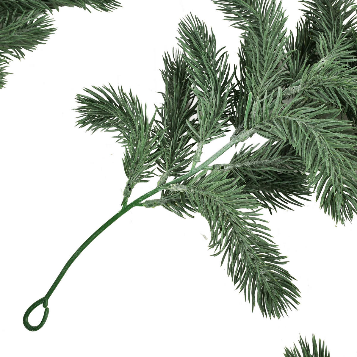 WEIHNACHTSGIRLANDE Viridis Grün Kunststoff - Grün, Kunststoff (165cm) - Mondex