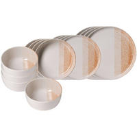 EINSTEIGER-SET Trio Braun 16er Set - Braun, Keramik (2/2/2cm) - Ritzenhoff Breker