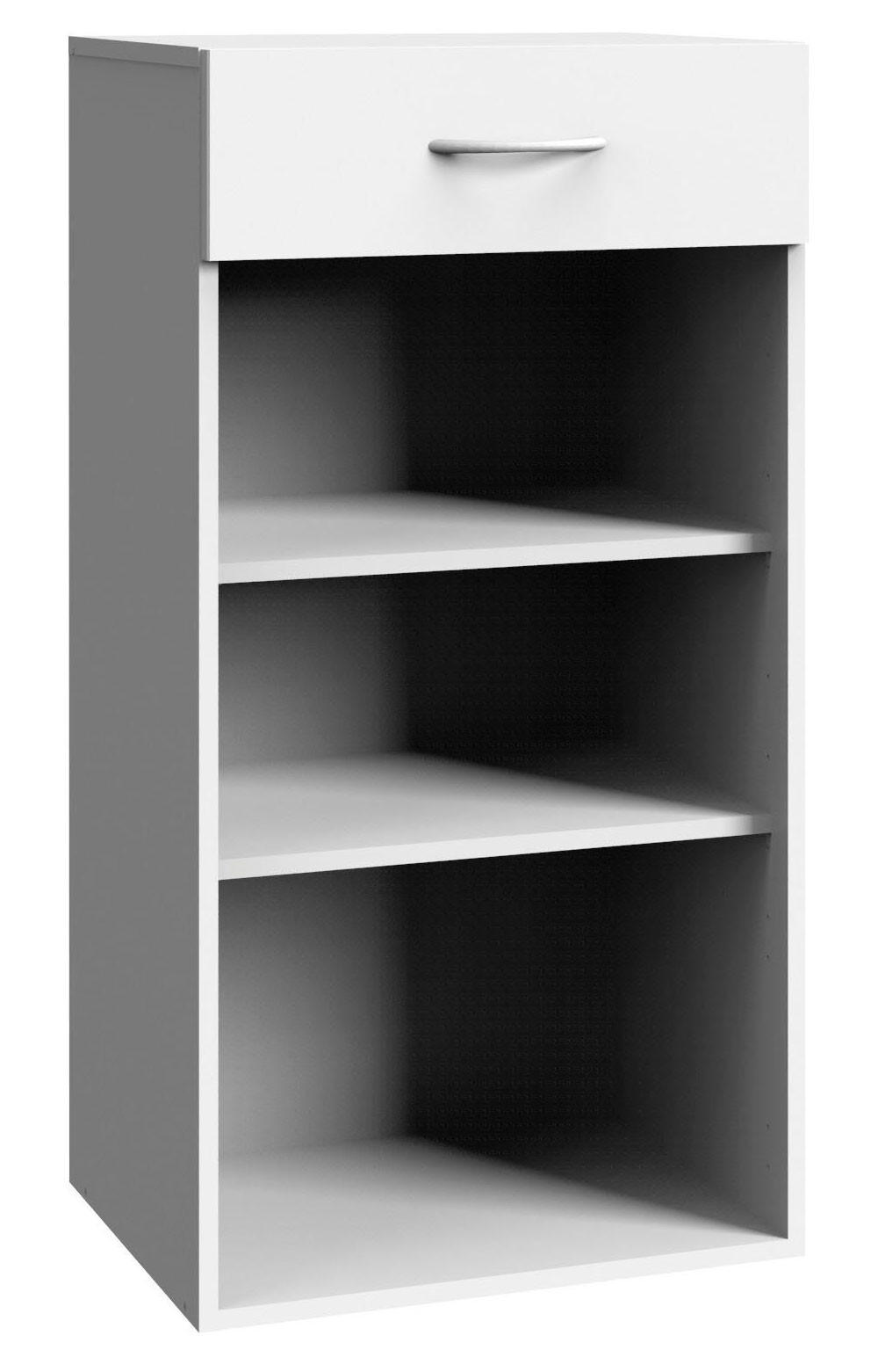 Wimex Regal Weiß, Grau 50x98x40 cm
