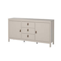 SIDEBOARD, Madrid, Kaschmir, Holzwerkstoff, 152 x 39 x 80 cm - Kaschmir, Holzwerkstoff (152/80/39cm) - ebuy24