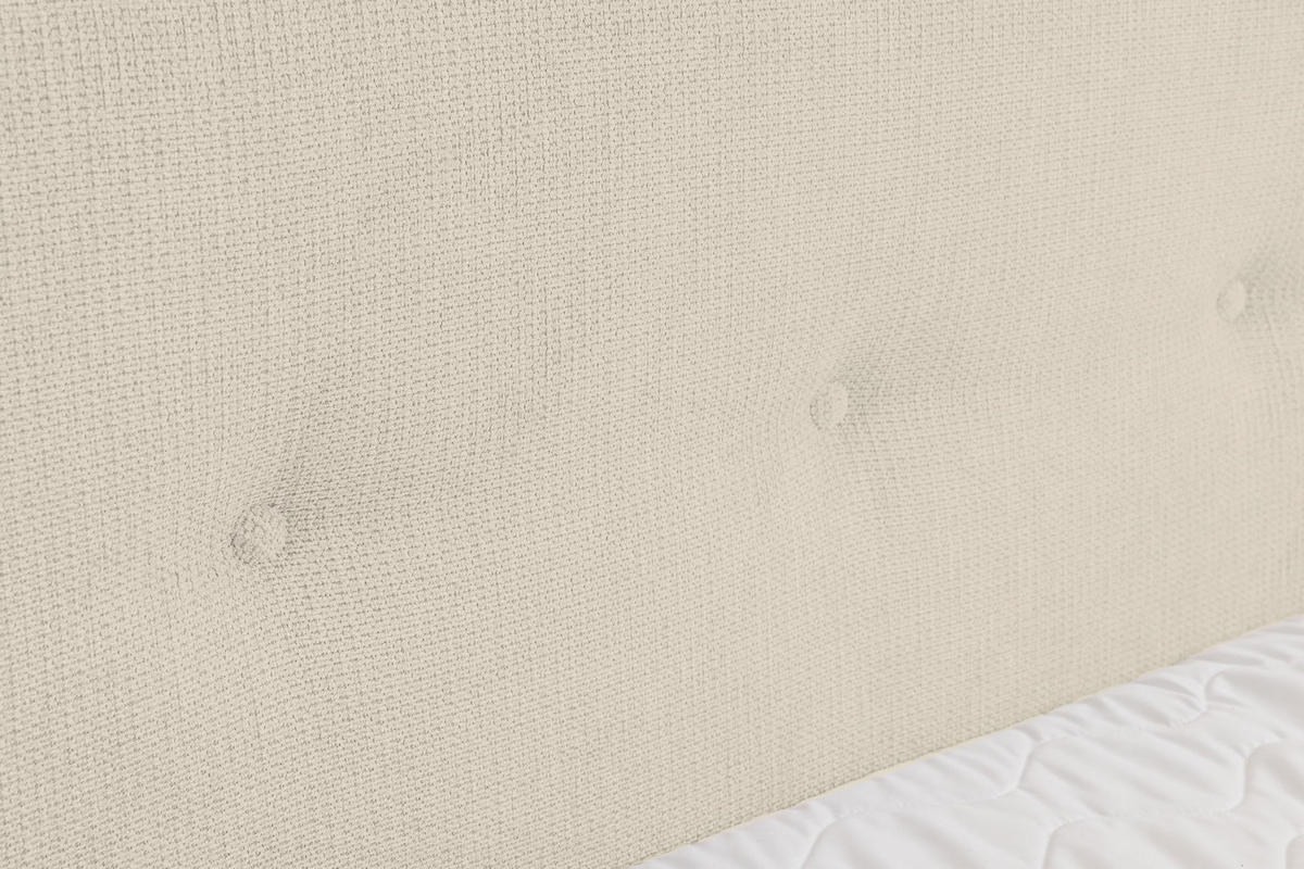 BOXBETT CALIDO mit zwei Bettkästen H2/H3 Matratze und Topper 140 x 200 cm - Beige, Holzwerkstoff (140/200cm) - VENASI MÖBEL