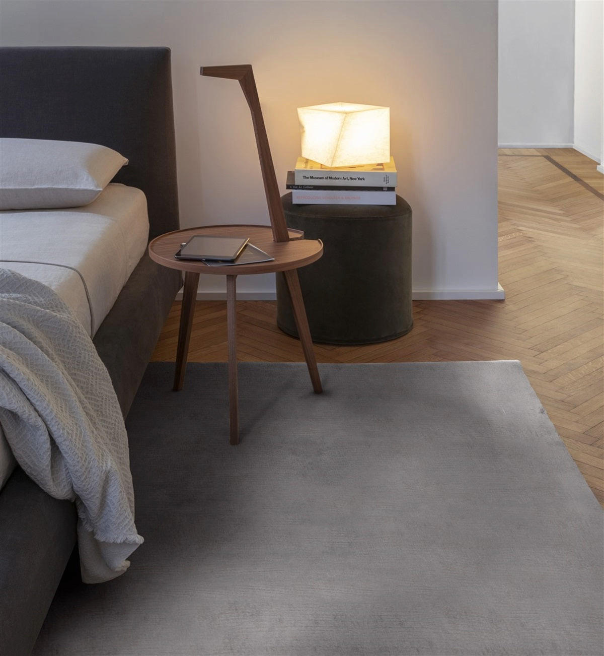 TEPPICH modern Wohn-/Schlafzimmer TOUCHY Grau 120x170 cm - Grau, Textil (120/170cm) - Novatrend