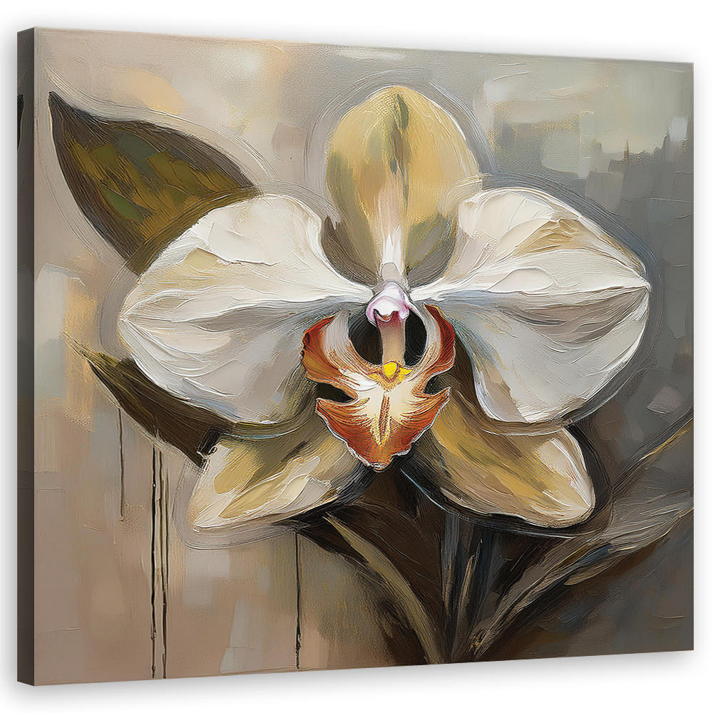 Feeby Wandbild Weiß 50x50 cm