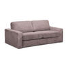 3-SITZER SOFA mit Schlaffunktion Cord Stoff Pink - Pink/Hellrosa, Kunststoff/Textil (195/80/100cm) - LaMiaSofa