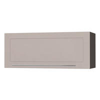 KLAPPHÄNGESCHRANK Kvantum W4B/90 Lava / Kaschmir Matt 90 / 32,5 / 36cm - Kaschmir/Dunkelgrau, Holz/Holzwerkstoff (90/36/32.5cm) - Feldmann-Wohnen