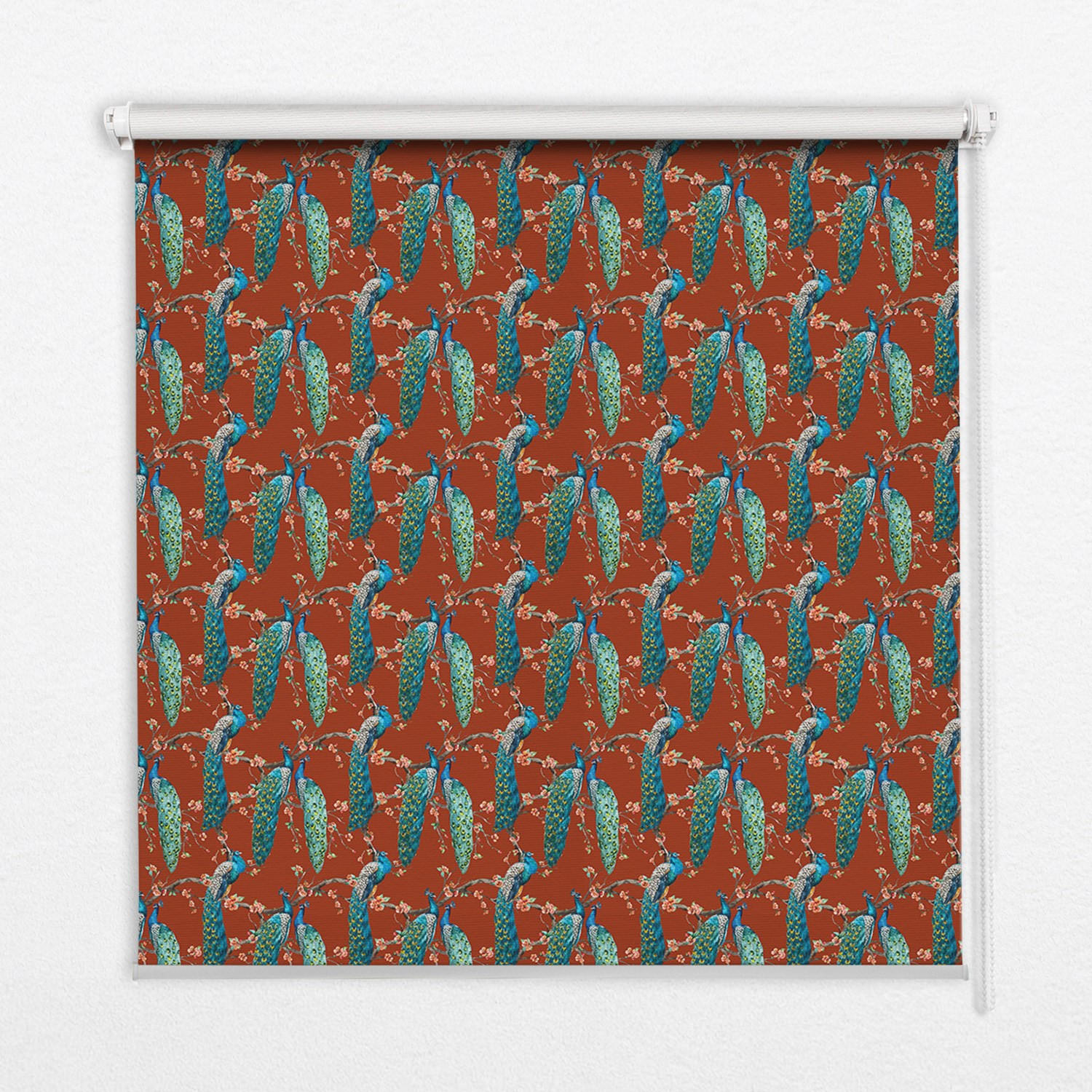 TULUP VNITŘNÍ roleta - okenní roleta - roleta - 80x140 cm - Pávi na větvích