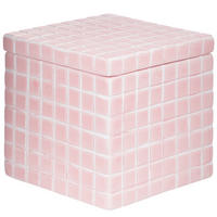 AUFBEWAHRUNGSDOSE Tiles - Rosa, Keramik (10/10/10cm) - BUTLERS
