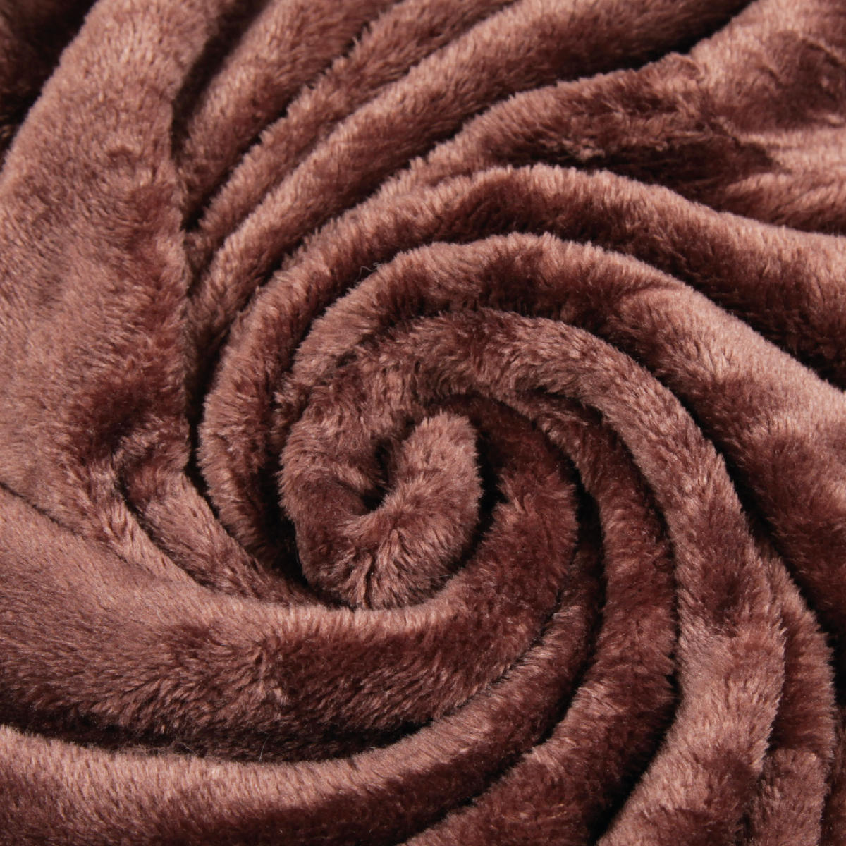 KUSCHELDECKE "Celina" Braun 130x170 cm - Braun, Textil (130/170cm)