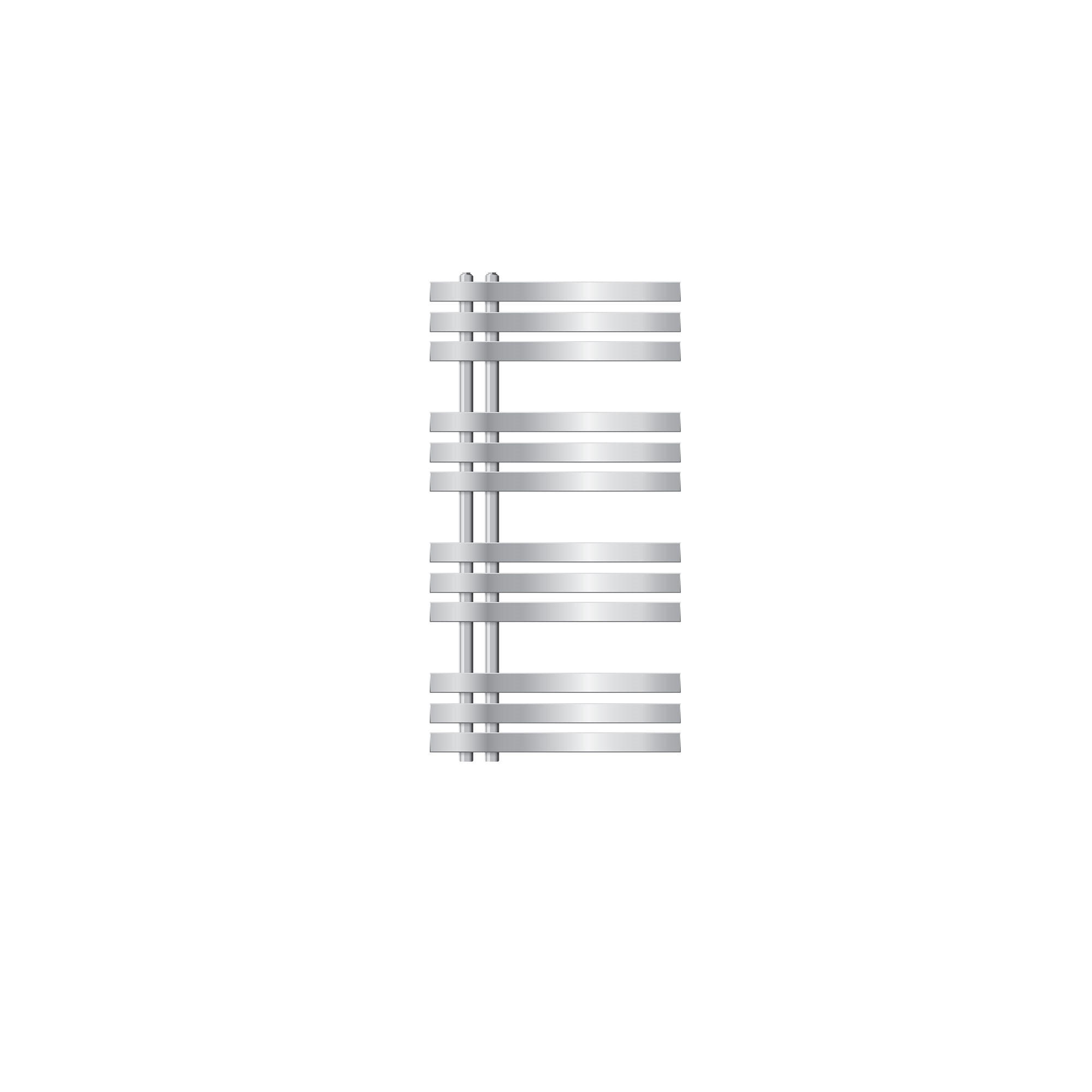 BADHEIZKÖRPER Iron EM 500x1000 Chrome - Chromfarben, Metall (50/100/3cm) - LuxeBath
