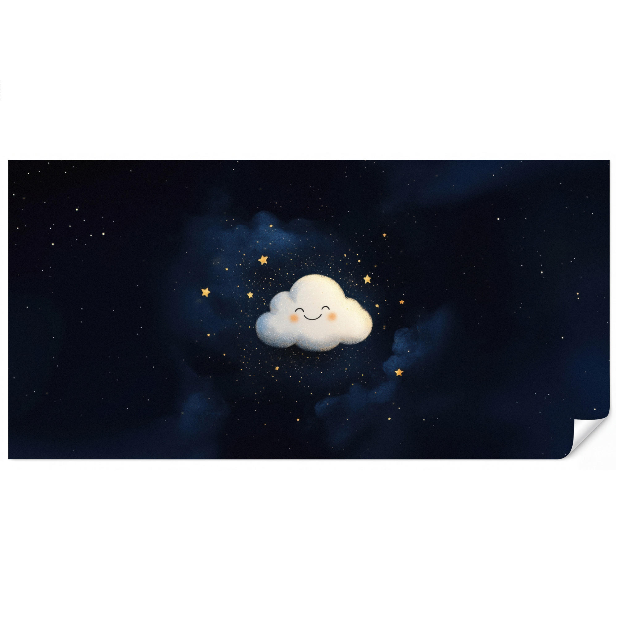 OnlyWow Kindertapete Schwarz 450x220 cm