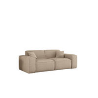 SOFA 2-sitzer Celes Premium In Artico - Beige, Holzwerkstoff/Textil (182/73/90cm) - Fun Möbel