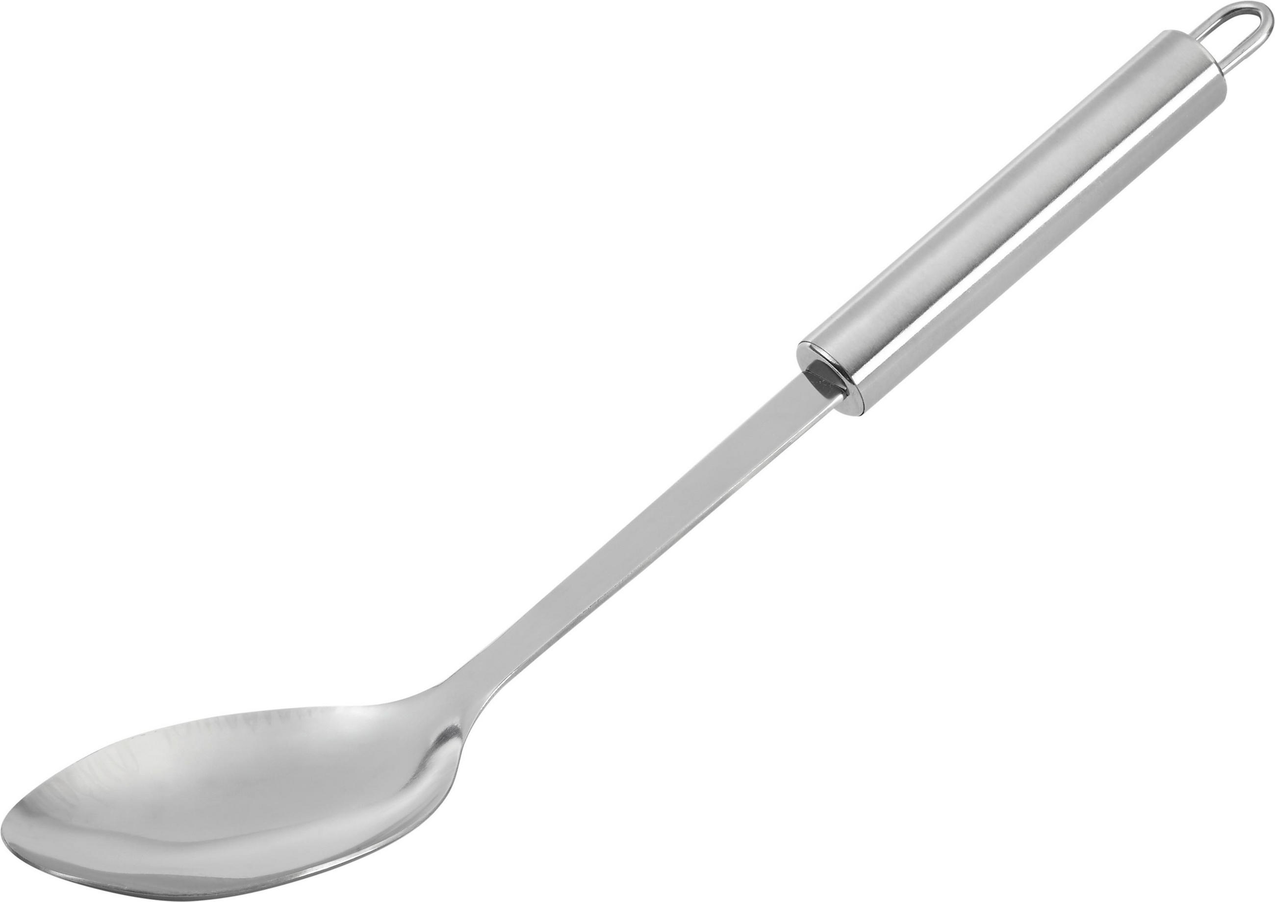KOCHLÖFFEL Dani aus Edelstahl - Edelstahlfarben, Metall (1cm) - Modern Living