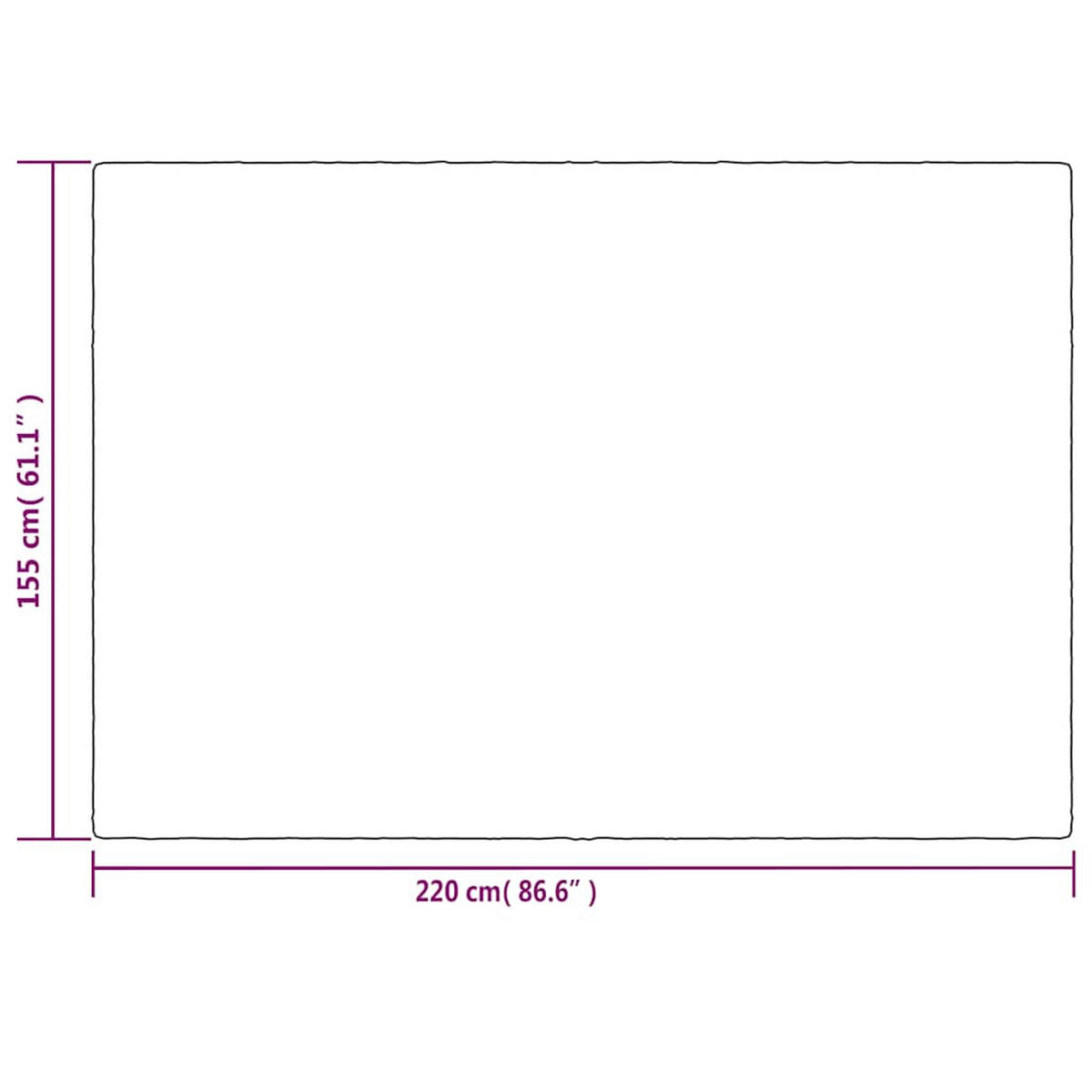 GEWICHTSDECKE Mit Bezug Grau 155/220 Cm 7 Kg Stoff - Grau, Textil (150/220cm) - vidaXL