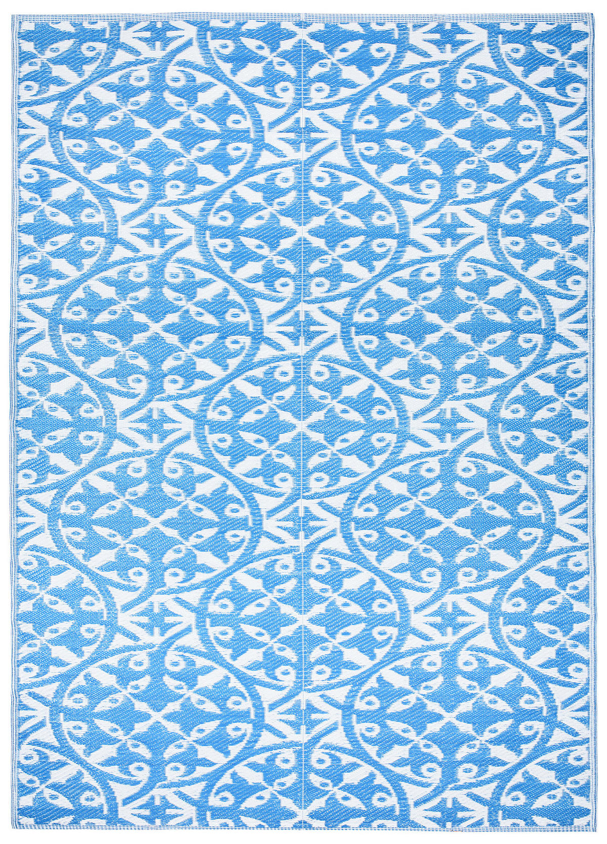 TEPPICH IBIZA Blau 180/270 cm - Blau, Kunststoff (180/270cm) - Tapiso