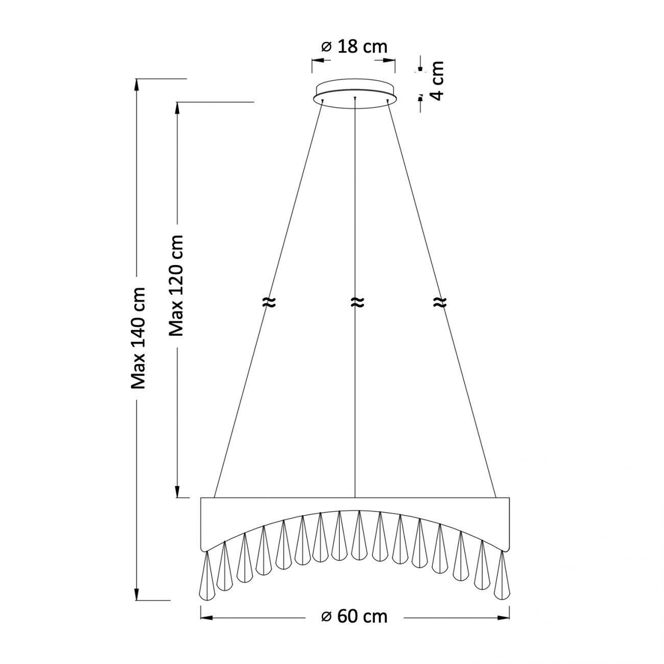 HÄNGELEUCHTE Capilano, Schwarz, 16cm - Schwarz, Glas (16/60/16cm) - KOSILUM