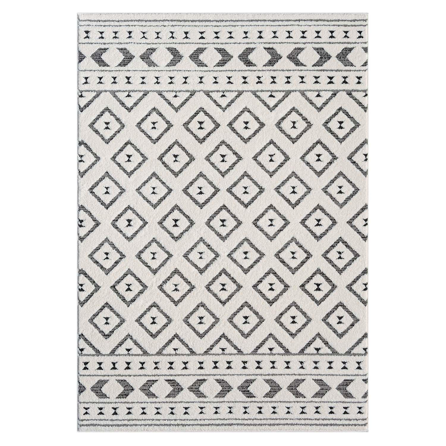 KURZFLOR-TEPPICH Lounge 9999 Grau 120x170 cm - Grau, Textil (120/170cm) - carpet city