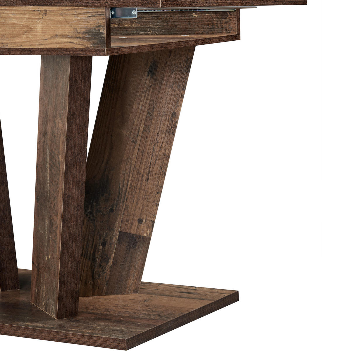 ESSTISCH WILLEM 120-160/80/76 cm - Sonoma Eiche, Holzwerkstoff (80/120/76cm) - B&D Home