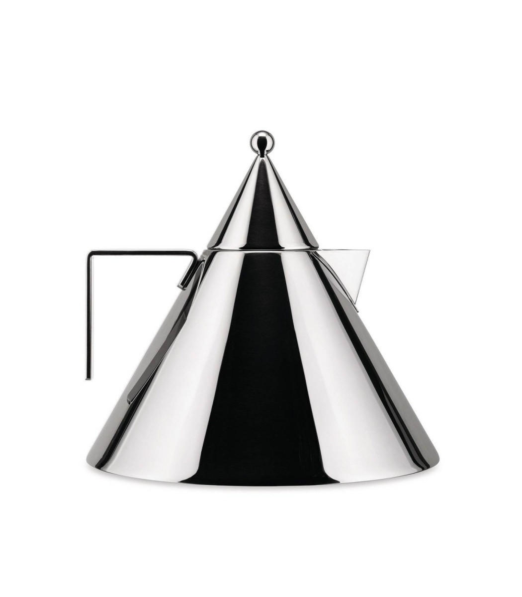 Alessi Wasserkessel Silber 22 cm