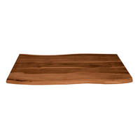 TISCHPLATTE CURT - Braun/Naturfarben, Akazienholz/Holz (60/80/3cm) - SAM