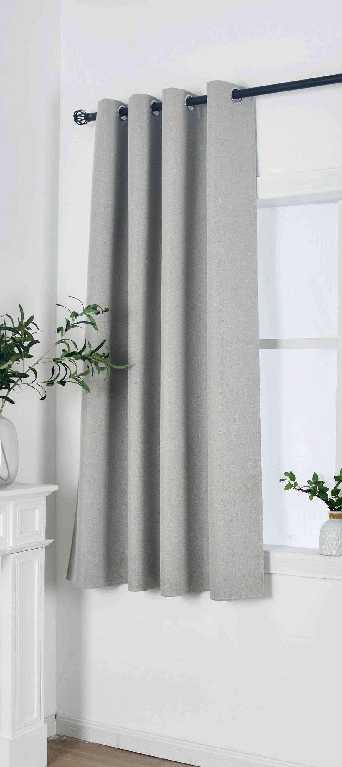VORHANG MÜNCHEN DARK HxB 175x145 cm Sand - Sandfarben, Textil (145/175/175cm) - Gardinenbox